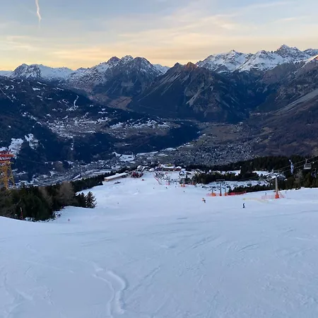 アパート Bormio Alpine ヴァルディデントロ